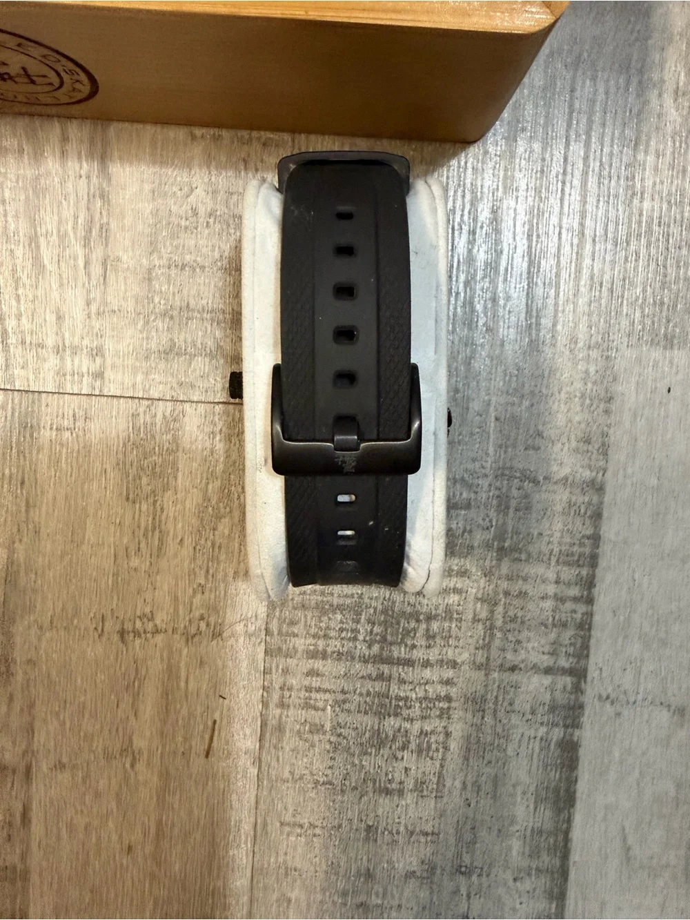 2nd Shot Pioneer Recycled Skateboard Watch 45mm Black Rubber Band New in Box